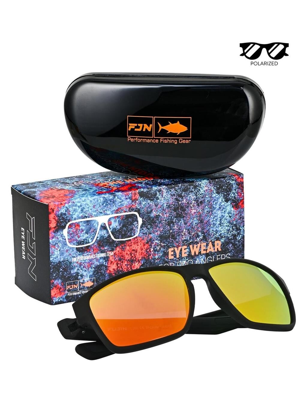 Fujin Madcast Polarize Güneş Gözlüğü ORANGE