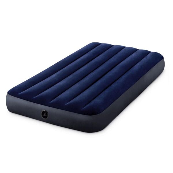 İntex Fiber-Tech Dura-Beam Lacivert Kamp Yatağı (99x191x25cm)