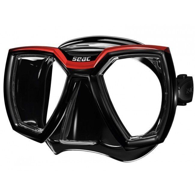 Seac Sub Hero Dalış Maskesi (Siyah)