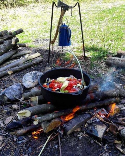 Campout Döküm Tencere 12 INCH