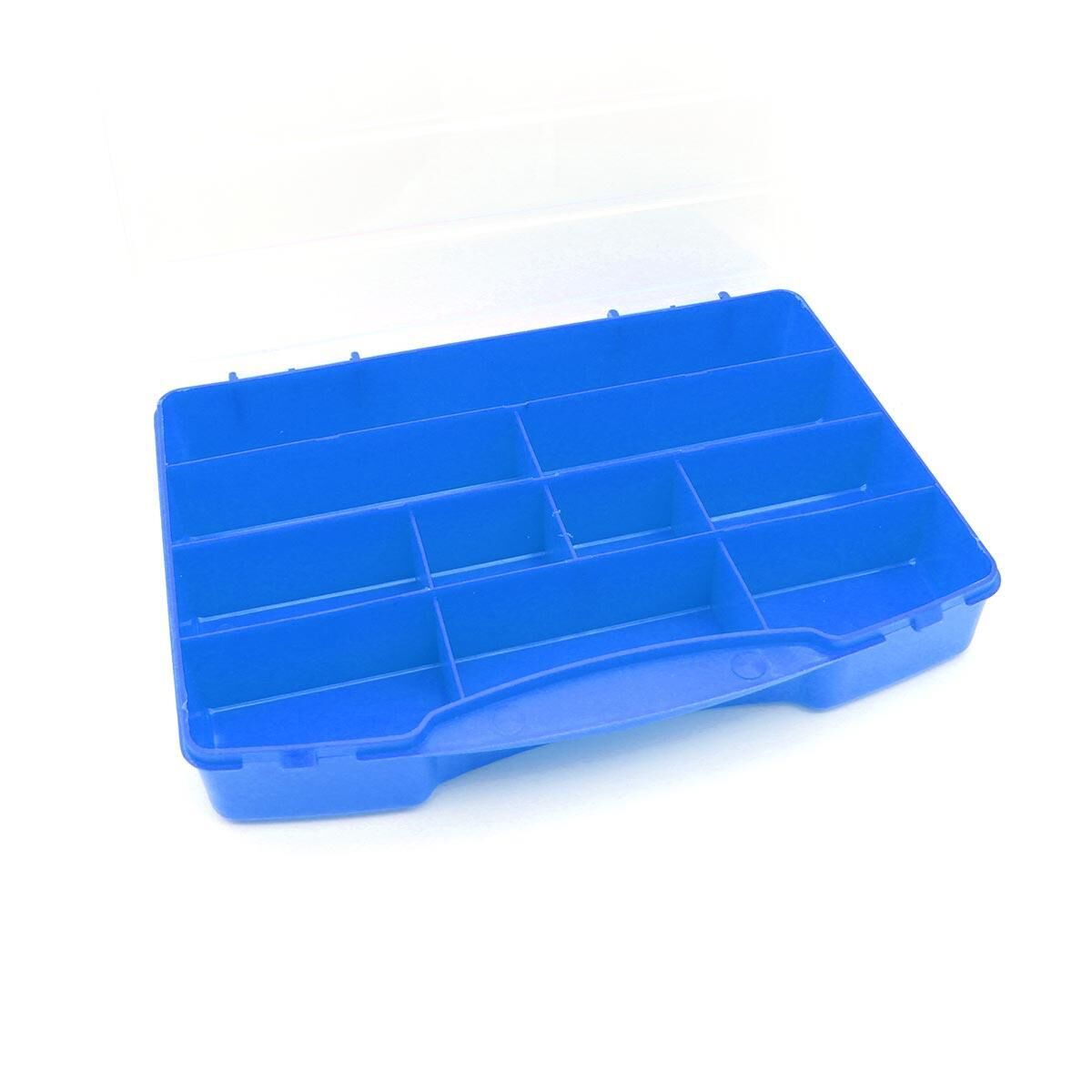 Süper Bag Süper Organizer-10 Balıkçı Malzeme Kutusu MAVİ