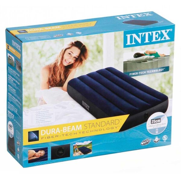 İntex Fiber-Tech Dura-Beam Lacivert Kamp Yatağı (76x191x25cm)