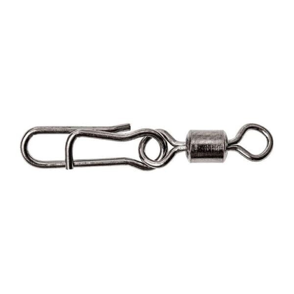 Fladen Maxxımus Snap Clip Swivel-Fırdöndü Black Nıkel 1