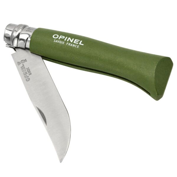 Opinel Inox Blisterli No 8 Paslanmaz Çelik Çakı HAKİ