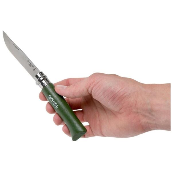 Opinel Inox Blisterli No 8 Paslanmaz Çelik Çakı HAKİ