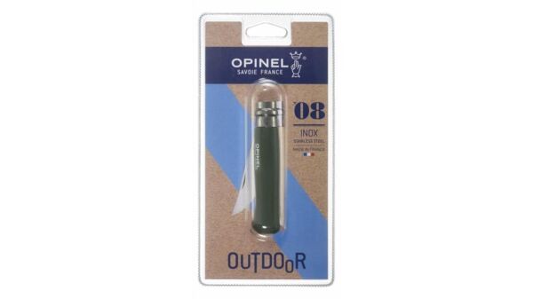 Opinel Inox Blisterli No 8 Paslanmaz Çelik Çakı HAKİ