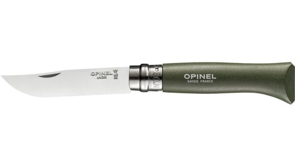 Opinel Inox Blisterli No 8 Paslanmaz Çelik Çakı HAKİ