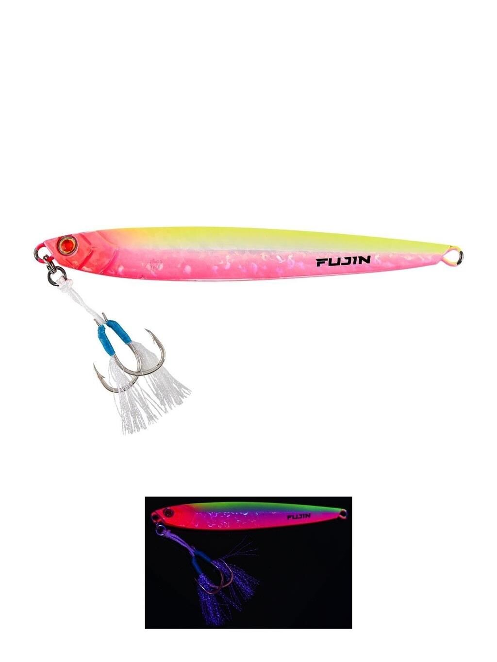 Fujin Valhalla Darksea 80gr Metal Jig Yem Pink Chart Gold