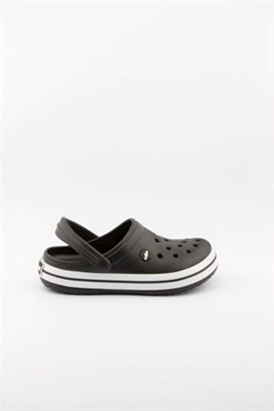 Akınalbella Garson Eva Sandalet Kadın Terlik Siyah/Beyaz/Siyah - 36