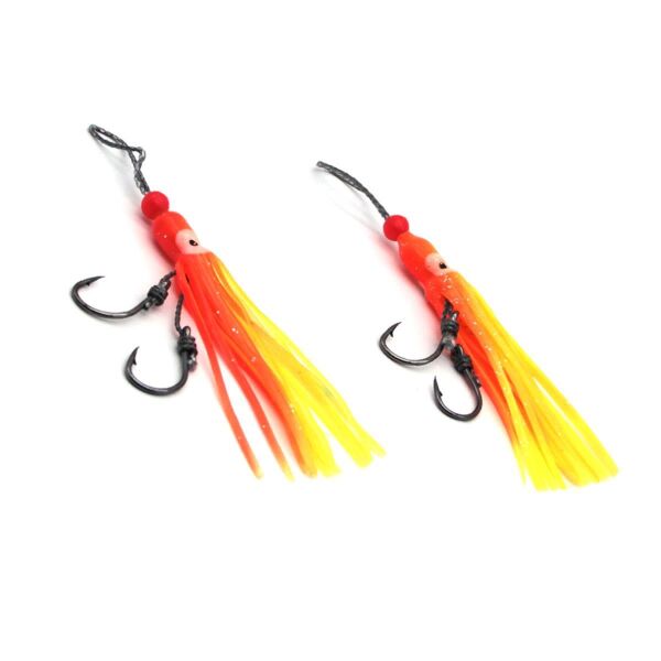 Fujin H1 Rubber Assist İğneli Ahtapot Silikon Yem