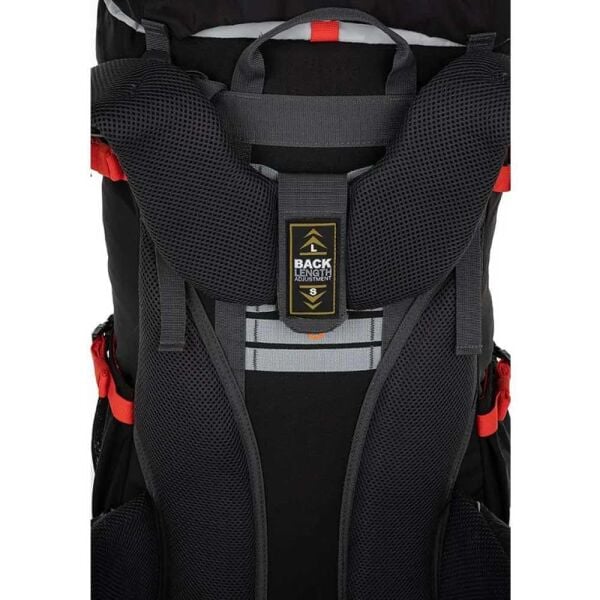 Loap Falcon Trekking ve Kamp Çantası 55 LT Siyah/Kırmızı