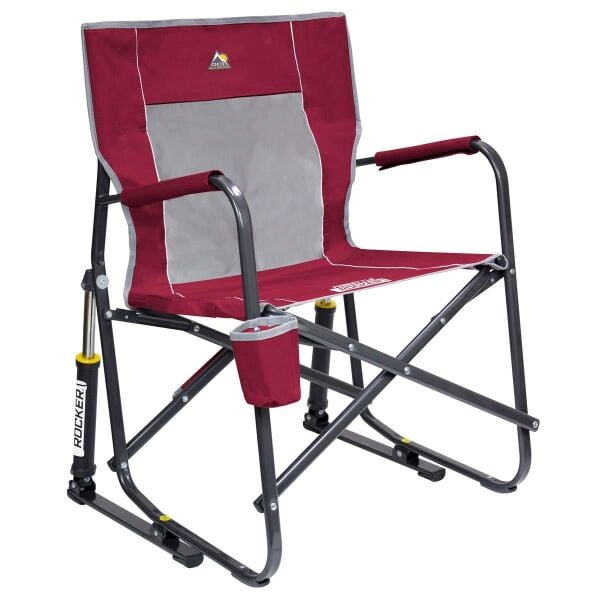 Gci Outdoor Freestyle Amortisörlü Katlanır Kamp Sandalyesi BORDO