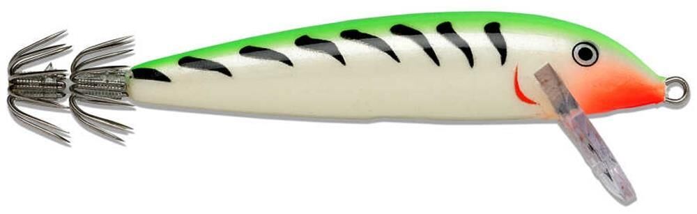 Rapala SQ9 Kalamar Zokası GLOW GREEN TİGER