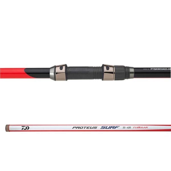 Daiwa Proteus Surf KW 420cm 100-225gr 3 Parça Surf Kamışı ( Tubular )
