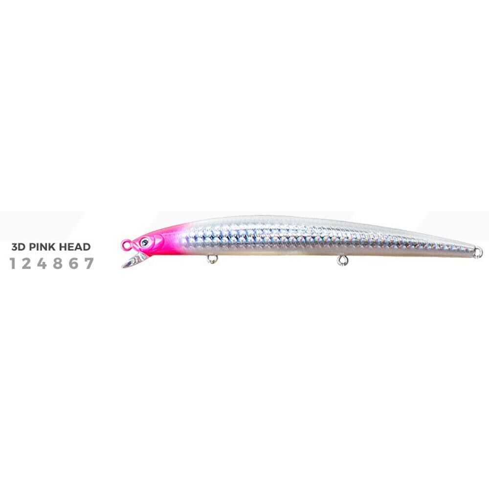Daiwa Shoreline Shiner SL-125F 125MM 12.8Gr Suni Yem 3D PİNK HEAD