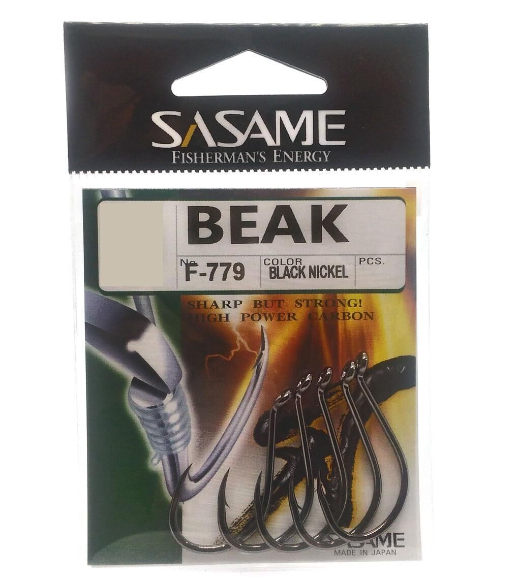 Sasame Beak F 779 Black Chrome Olta İğnesi BLACK - NO:4/0
