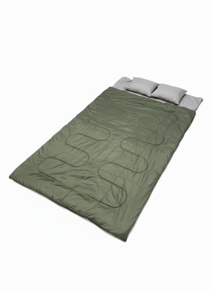 Zarf Tipi Yastıklı Çift Kişilik Uyku Tulumu