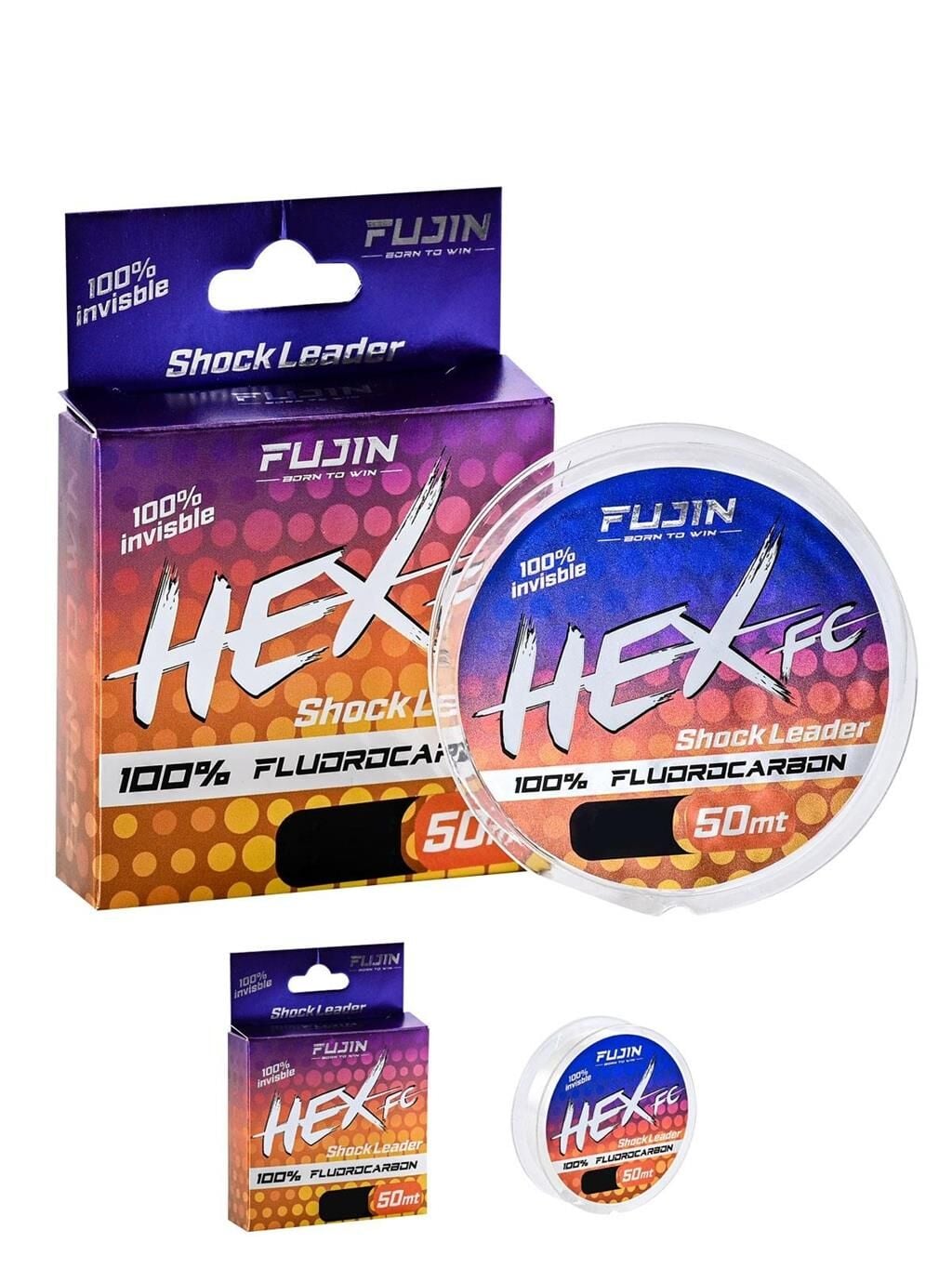 Fujin Hex %100 FC Leader 50mt Misina 0,40 mm