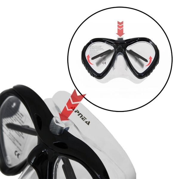 Apnea Wiper Dalış Maskesi Tempered Class