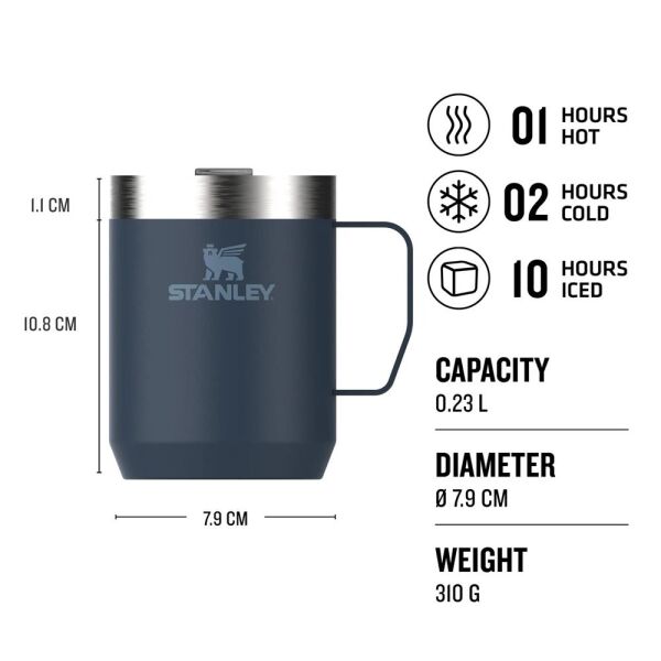Stanley Klasik Paslanmaz Çelik Termos Bardak 0,23 LT Navy