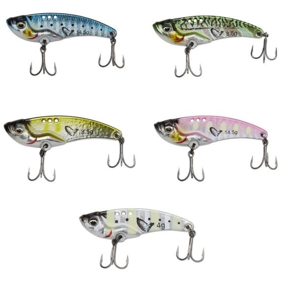 Savage Gear Vib Blade SW 4.5 cm 8.5 gr Fast Sinking Jig Yem Pink Glow Dot