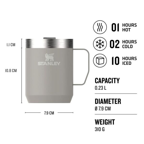 Stanley Klasik Paslanmaz Çelik Termos Bardak 0,23 LT ASH