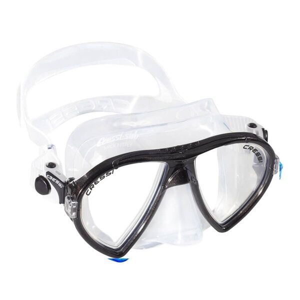 Cressi Ocean Dalış Maskesi CLEAR-FRAME BLACK