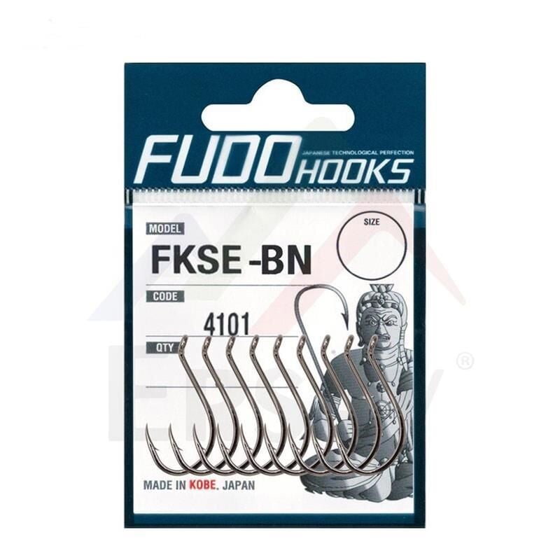 Fudo 4101 FKSE-BN Fukase Black Nikel Olta İğnesi Black Nickel - NO:2/0