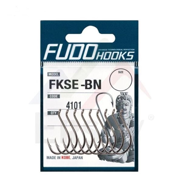 Fudo 4101 FKSE-BN Fukase Black Nikel Olta İğnesi Black Nickel - NO:2/0