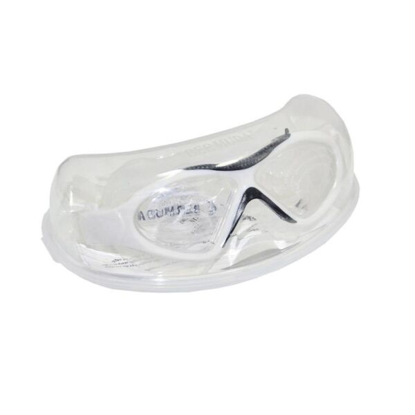 Bermuda Silikon Antifog Sörf Yüzücü Gözlüğü Beyaz/Siyah