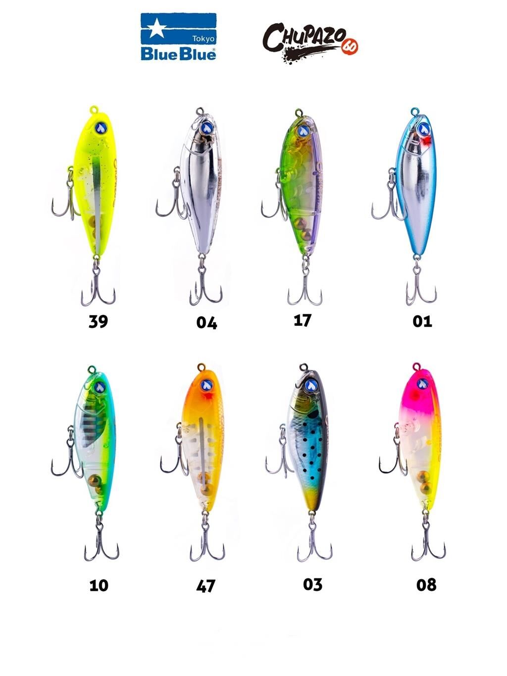 BlueBlue Chupazo 60 7gr TopWater Pencil Maket Yem