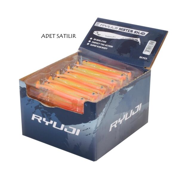 Ryuji Mister Shad 10cm 7gr Silikon Yem