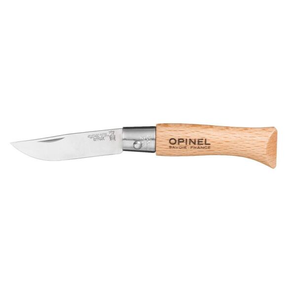 Opinel Inox No 3 Kayın Saplı Paslanmaz Çelik Çakı