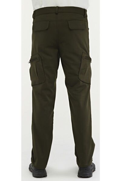North Trace Expedition Kargo Cepli Erkek Softshell Pantolon HAKİ - 2XL