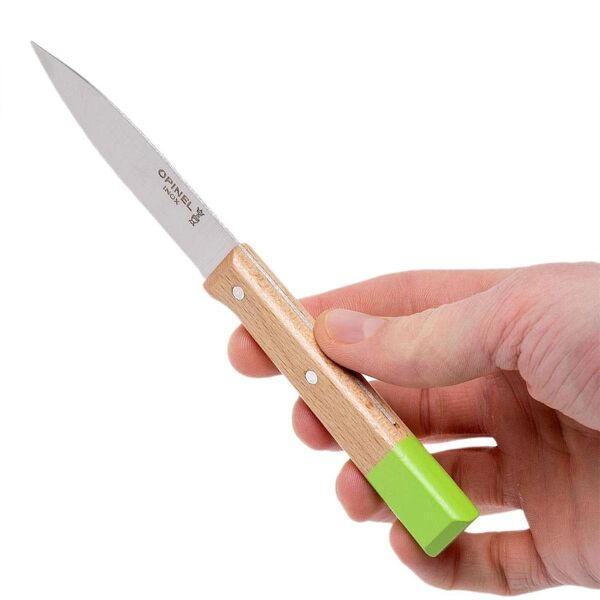 Opinel Parallele Pop Soyma Bıçağı (Yeşil)