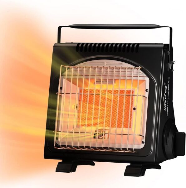 Taşınabilir Gazlı Ocak BDZ-Q1000 Portatif Kamp Sobası Siyah