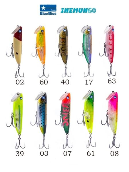 BlueBlue Inemun 60 6gr Topwater Plug Maket Yem