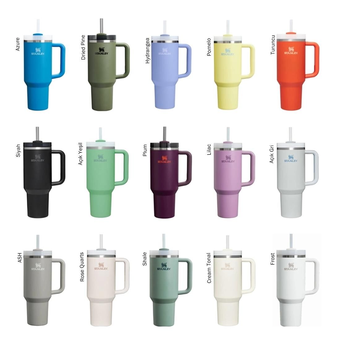 Stanley Quencher Pipetli Termos Bardak 1.18 Lt
