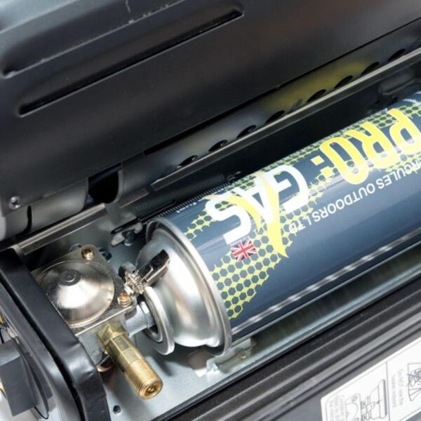 Taşınabilir Gazlı Ocak Portatif Kamp Sobası Siyah