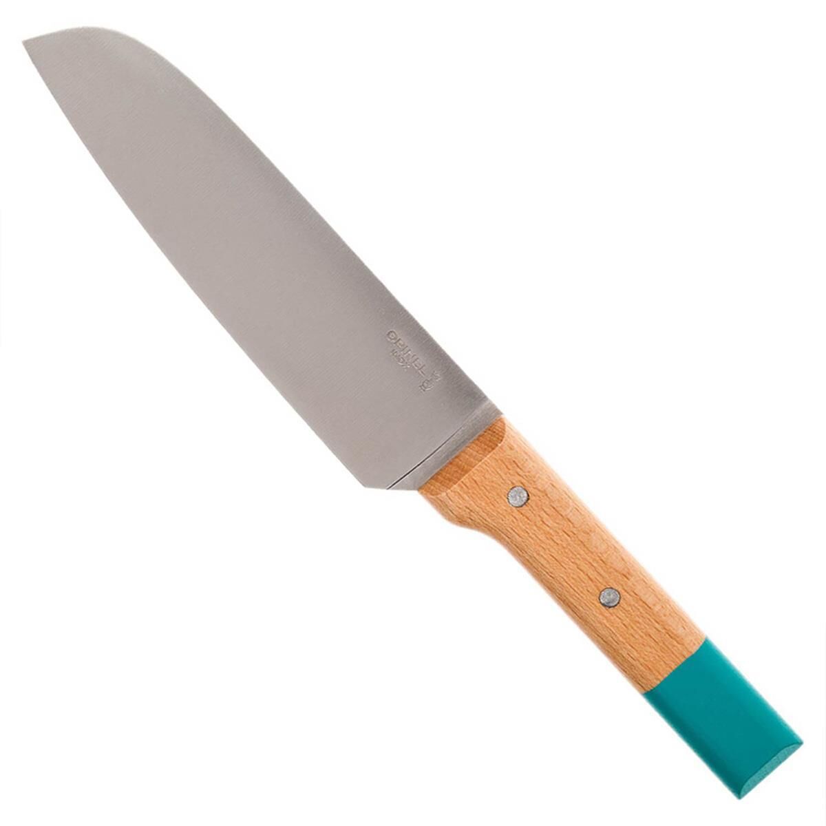 Opinel Parallele Pop N°119 Santoku Bıçağı ( Turkuaz)