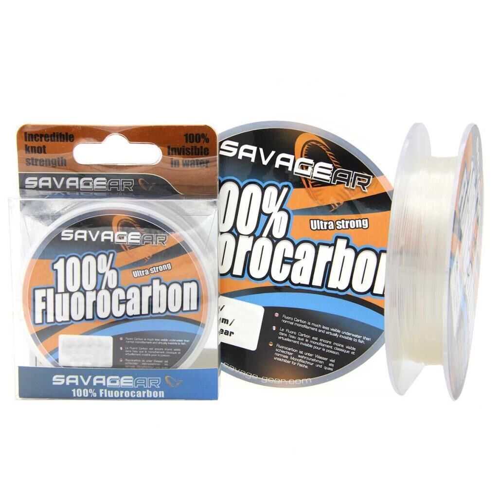 Savage Gear 100% Fluoro Carbon Ultra Strong Olta Misinası 0,26 MM - 50 MT - 0,26 MM