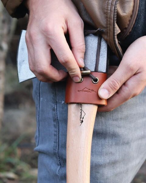 Campout Deri Balta Askısı