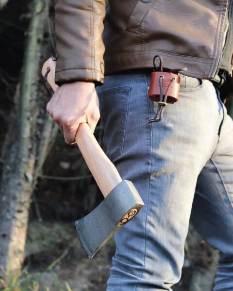 Campout Deri Balta Askısı