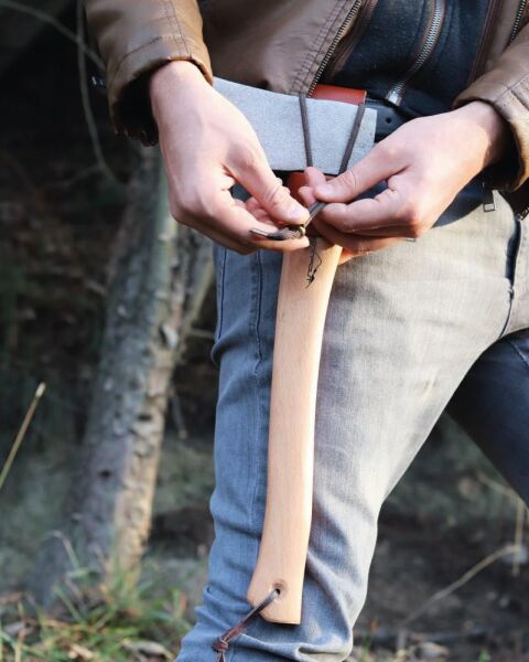 Campout Deri Balta Askısı