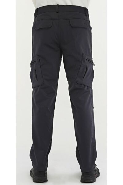 North Trace Expedition Kargo Cepli Erkek Softshell Pantolon Füme - 2XL
