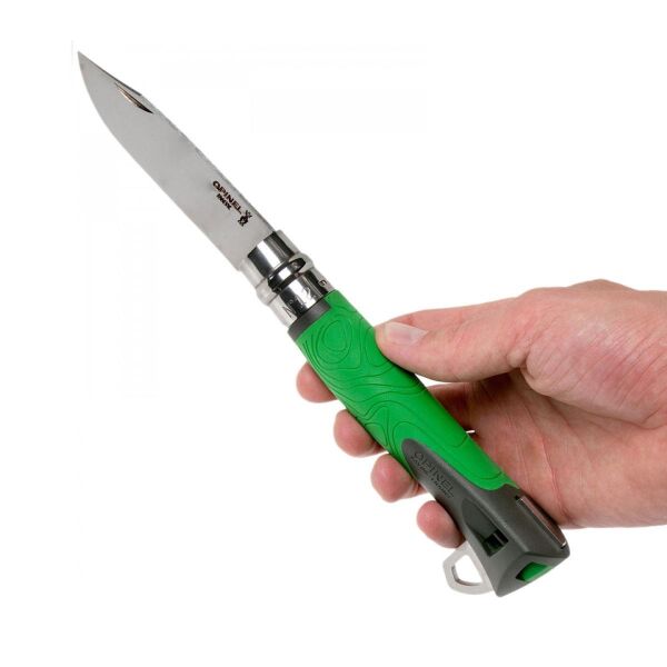 Opinel Inox Explore Terre No 12 Paslanmaz Çelik Çakı YEŞİL