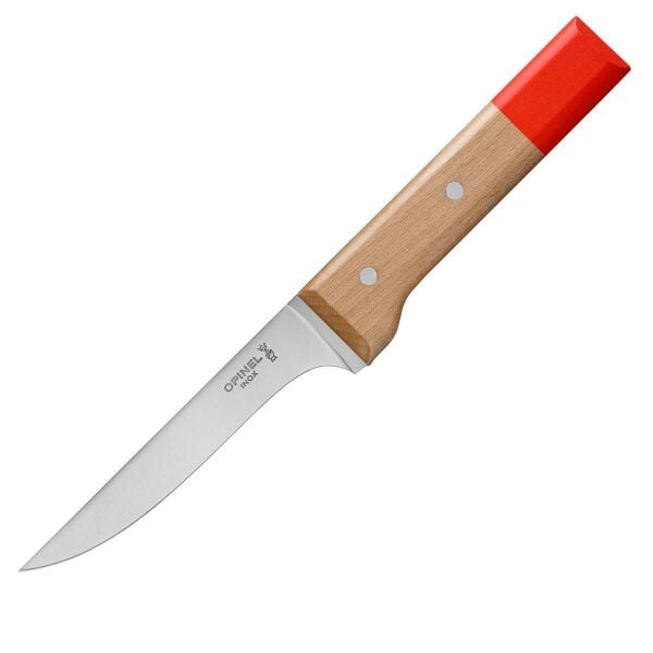 Opinel Parallele Pop N°122 Et ve Sıyırma Bıçağı (Kırmızı)