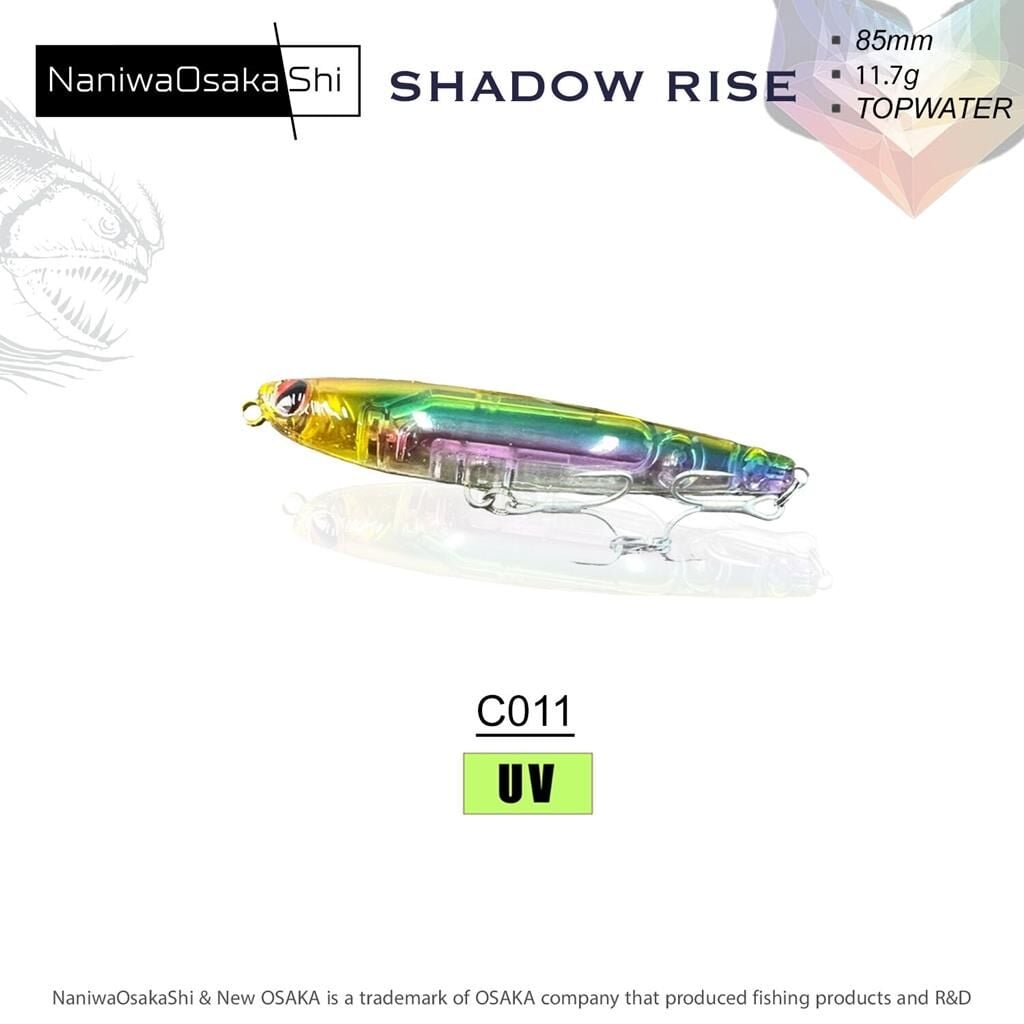 Osaka Shadow Rise Topwater 85 mm 11.7 gr Su Üstü Maket Balık C011