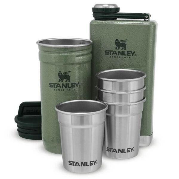 Stanley Adventure Çelik Shot Bardak ve Matara Seti YEŞİL