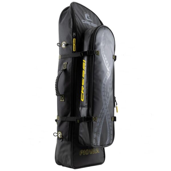 Cressi Piovra Dry Sırt Çantası BLACK - YELLOW - 90L
